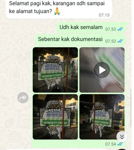 Pengiriman Papan Bunga Selamat Bajangrejo Banyuurip
